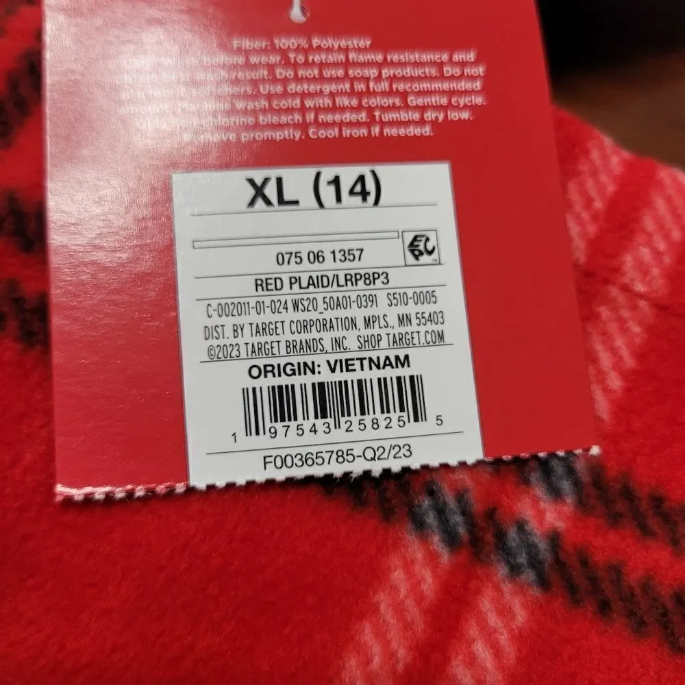 Fleece pajama pants